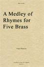 Medley of Rhymes for Five Brass, front cover
